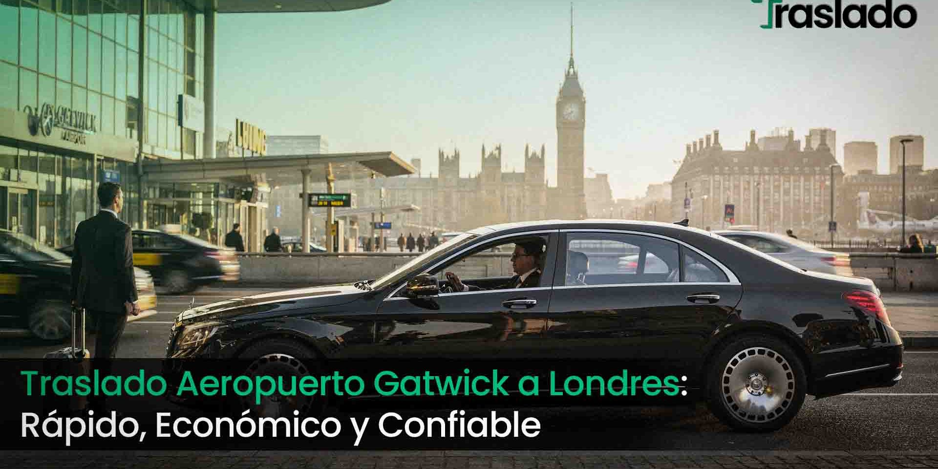 traslado aeropuerto Gatwick a Londres